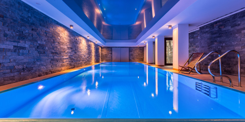 indoor swimming pools are available for you