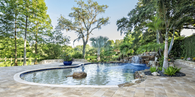 We specialize in custom inground swimming pools